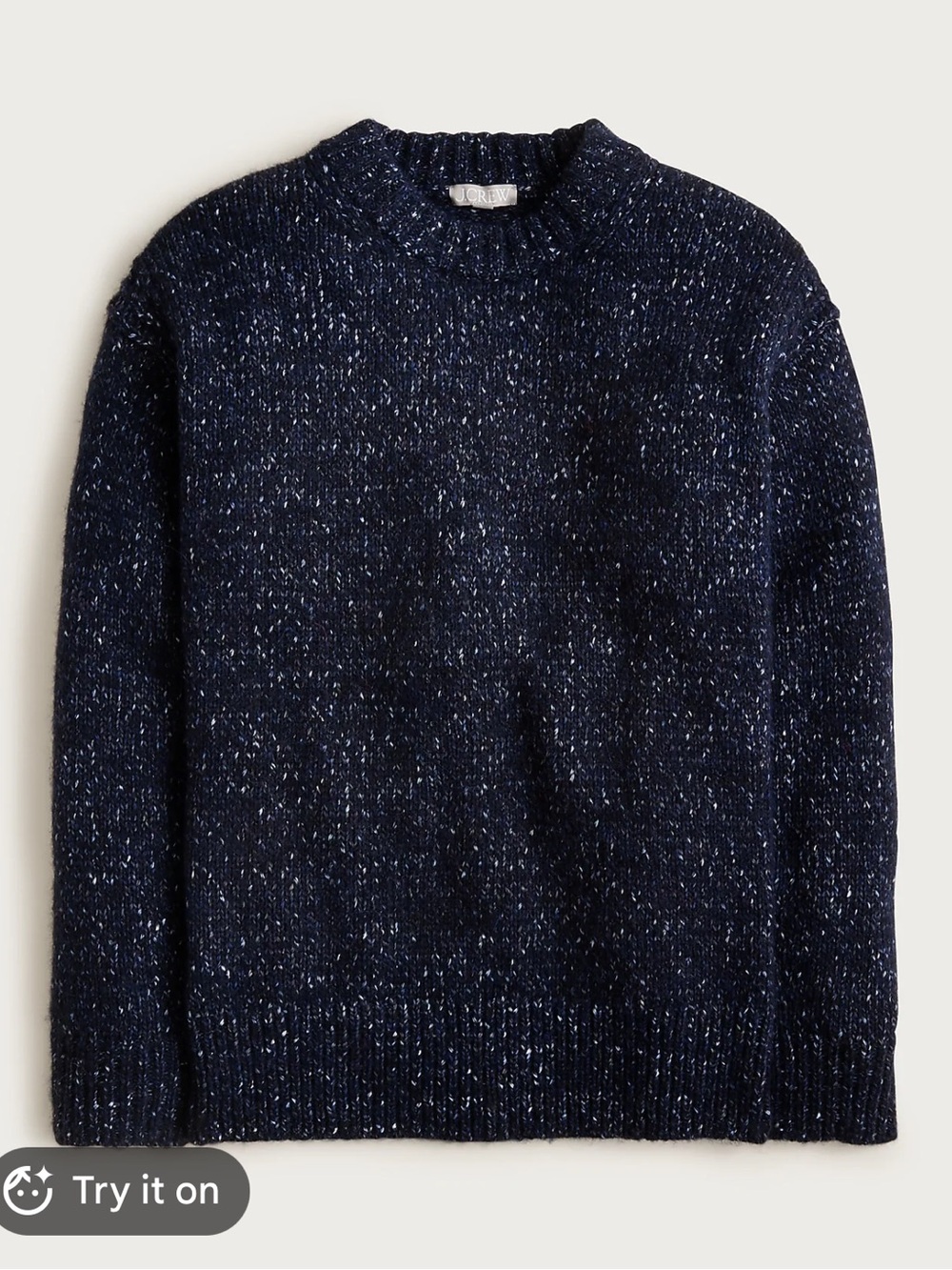 NWT J. Crew Relaxed crewneck pullover XXS